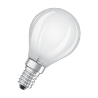 OSRAM LED-Lampen, klassische Miniballform, 25 Watts Ersatz, E14, P-shape, 2700 Kelvin, Warm weiß, Klares Glas, 2-er Pack