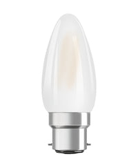 Lampe LED OSRAM LED Retrofit CLASSIC B 4W 827 Frosted B22d, 470 lm, 2700 K, blanc chaud