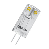 OSRAM LED Base lampe à culot à broches LED 12V (ex 10W) 0,90W / 2700K blanc chaud PIN G4 pack de 3