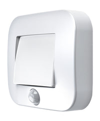OSRAM NIGHTLUX® veilleuse LED de hall à piles avec capteur 0,3W / 4000K blanc froid, blanc