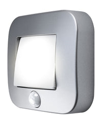 OSRAM NIGHTLUX® veilleuse LED de hall à batterie avec capteur 0,3W / 4000K blanc froid, gris