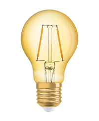 OSRAM VINTAGE 1906® LED Lampe LED CLASSIC A 2.5W 824 Gold E27, 220 lm, 2400 K, Warm Comfort Light