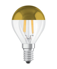 Lampe LED OSRAM LED Retrofit CLASSIC P Mirror 4W 827 Clear E14, 380 lm, 2700 K, blanc chaud