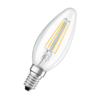 OSRAM Retrofit Classic B ampoule LED forme bougie (ex 40W) 4W / 2700K blanc chaud E14