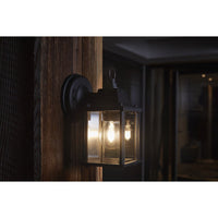 LEDVANCE Applique murale et plafonnier LED, luminaire pour applications extérieures, culot E27, Endura Classic Lantern SQ