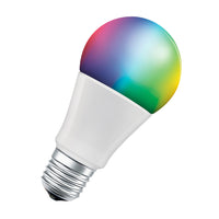 Lampe LEDVANCE Smart+ avec technologie ZigBee, 9W, A60, mat, culot E27, couleur de lumière réglable RGBW, 806lm