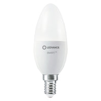 Lampe LEDVANCE Smart+ avec technologie ZigBee, 5W, remplacement 40W, culot E14, couleur de lumière Tunable White, 470lm, pack de 1