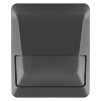OSRAM Capteur pour montage mural, rayon de détection de 180 degrés, classe de protection IP55, gris foncé, SENSOR WALL