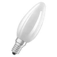 Lampe LED de classe énergétique OSRAM, 3,8 W, dépolie, EEK A, E14