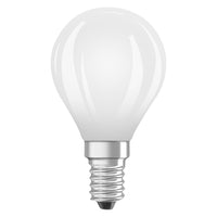 OSRAM Lampe LED à intensité variable avec culot E14, blanc chaud (2700K), forme de goutte, 6.5W, remplace une ampoule de 60W, mat, LED Retrofit CLASSIC P DIM