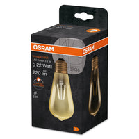 OSRAM Vintage 1906® LEDISON Lampe LED (ex 22W) 2,5W / 2400K blanc chaud E27 optique or