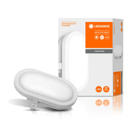 LEDVANCE LED Funktions-Leuchte, Leuchte für Außenanwendungen, Kaltweiß, LED Bulkhead