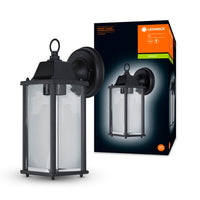 LEDVANCE LED Wand- und Deckenleuchte, Leuchte für Außenanwendungen, Sockel E27, Endura Classic Lantern SQ