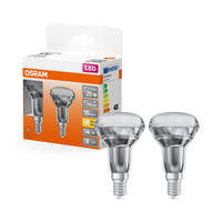 Lampe LED OSRAM LED STAR R50 1,5W 827 E14, 110 lm, 2700 K, blanc chaud, lot de 2