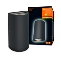 LEDVANCE LED Wand- und Deckenleuchte, Leuchte für Außenanwendungen, Warmweiß, 55,0 mm x 90,0 mm x 160,0 mm, ENDURA STYLE UPDOWN