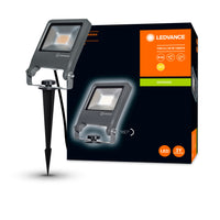 LEDVANCE LED Endura Garden Flood Spike Garten-Flutlicht, Leuchte für Außenanwendungen, Warmweiß,