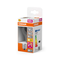 Lampe LED OSRAM CLASSIC A GLOWdim 7 W 822…827 E27, 806 lm, 2 200…2 700 K, blanc chaud réglable