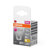 Lampe LED OSRAM SUPERSTAR MR11 12 V 4,5 W 927 GU4, 345 lm, 2700 K, blanc chaud