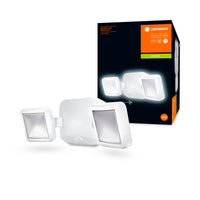 LEDVANCE LED Wand- und Deckenleuchte, Leuchte für Außenanwendungen, Kaltweiß, Battery LED Spotlight Double