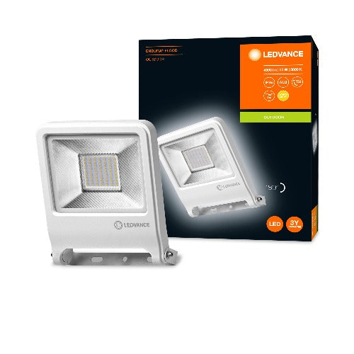 LEDVANCE ENDURA® FLOOD Blanc Chaud 50W 3000K WT