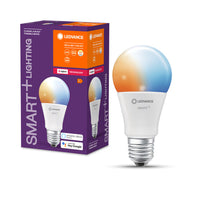 Lampe LEDVANCE Smart+ avec technologie ZigBee, 9W, A60, mat, culot E27, couleur de lumière Tunable White, 806lm