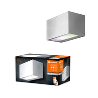 LEDVANCE Wifi SMART+ BRICK WALL WIDE UPDOWN Applique LED RGBW multicolore 14W / 3000K blanc chaud gris argenté