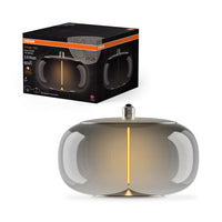 Osram Vintage 1906® Ampoule LED décorative grande avec filament - style magnétique 4W 818 Fumé E27 ELIPSE, blanc chaud