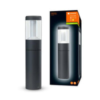 LEDVANCE LED Gartenpylone, Leuchte für Außenanwendungen, Warmweiß, 110,0 mm x 500,0 mm, ENDURA STYLE LANTERN MODERN