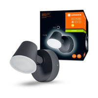 LEDVANCE LED Wand- und Deckenleuchte, Leuchte für Außenanwendungen, Warmweiß, Endura Style Midi Spot I