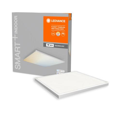 LEDVANCE Wifi SMART+ Planon Plafonnier LED sans cadre Tunable Blanc 60x60cm 40W / 3000-6500K